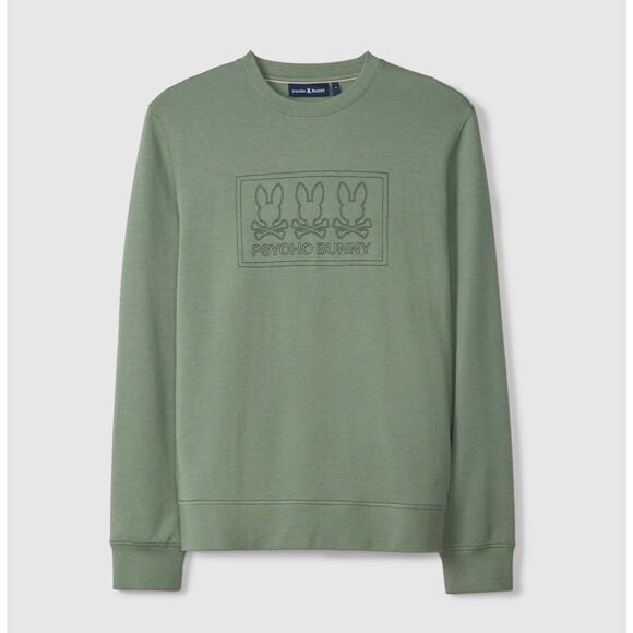 Psycho Bunny Men's Laurel Wreath Sweatshirt - XL - New - Picture 3 of 9